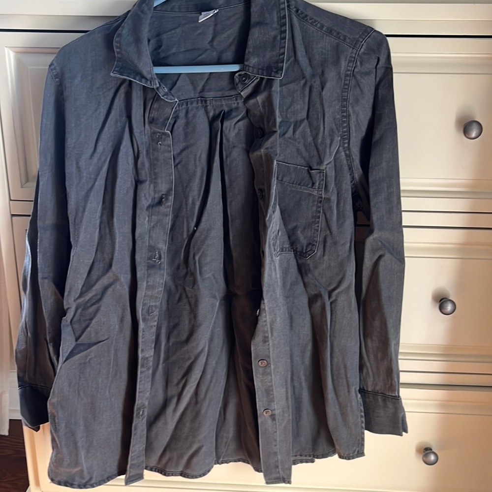 Old Navy Black button down